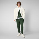 Men's Favolus Sweatpants in Ivy Green | Save The Duck