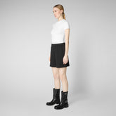 Women's Halima Shorts in Black - Women's Pants & Skirts | Save The Duck