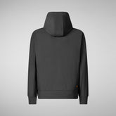 Man's sweater Luiz in black | Save The Duck