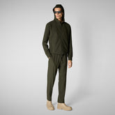 Man's sweater Luiz in land green - Man's Sets | Save The Duck