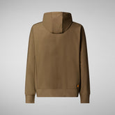 LUIZ: VESTE PULL STD HOMME en POTY en VERT HUSK | Sauvez le canard