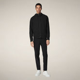 Men's Hoodie Luiz in Black - FYI - Smartleisure Clothing Man | Save The Duck