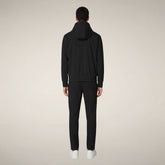 Men's Hoodie Luiz in Black - FYI - Smartleisure Clothing Man | Save The Duck