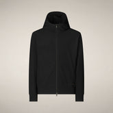 Men's Hoodie Luiz in Black - FYI - Smartleisure Clothing Man | Save The Duck