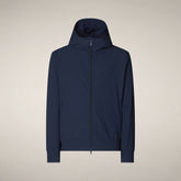 Men's Hoodie Luiz in Navy Blue - FYI - Smartleisure Clothing Man | Save The Duck