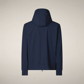 Men's Hoodie Luiz in Navy Blue - FYI - Smartleisure Clothing Man | Save The Duck