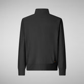 Man's sweatshirt Tulio in black | Save The Duck