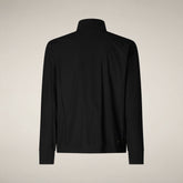 Men's Zip-Up Jacket Tulio in Black - FYI - Smartleisure Clothing Man | Save The Duck
