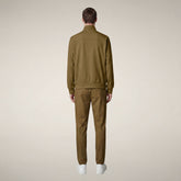 Men's parka Tulio in Bark green - Man Parka | Save The Duck