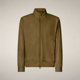 Men's parka Tulio in Bark green - Man Parka | Save The Duck