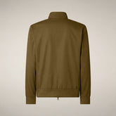 Men's parka Tulio in Bark green - Man Parka | Save The Duck