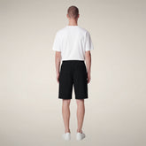 Men's Shorts Merit in Black - ASAP - Smartleisure Clothing Man | Save The Duck