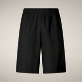 Men's Shorts Merit in Black - ASAP - Smartleisure Clothing Man | Save The Duck