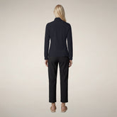 Women's Jacket Pella in Blue black - Women's Coats | Save The Duck
