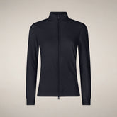Women's Jacket Pella in Blue black - Women's Coats | Save The Duck