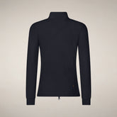 Women's Jacket Pella in Blue black - Women's Coats | Save The Duck