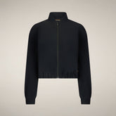 Women's Bomber Jacket Alana in Black - FYI - Smartleisure Clothing Woman | Save The Duck