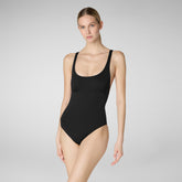 Women's Nikaia Swimsuit in Black - All Save The Duck Products | Save The Duck