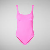 Women's Nikaia Swimsuit in Fuchsia Pink | Save The Duck