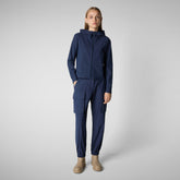 Woman's cargo pants Gosy in Navy blue | Save The Duck