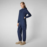 Woman's cargo pants Gosy in Navy blue | Save The Duck