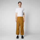 Unisex Tru Pants in Sandalwood Brown - All Save The Duck Products | Save The Duck