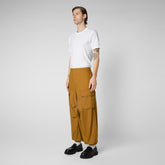 Unisex Tru Pants in Sandalwood Brown - All Save The Duck Products | Save The Duck