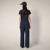 Women's Chino Pants Gita in Navy Blue - ASAP - Smartleisure - ASAP Woman | Save The Duck