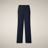 Women's Chino Pants Gita in Navy Blue - ASAP - Smartleisure - ASAP Woman | Save The Duck