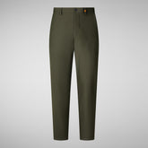 Men's pants Steve in land green | Save The Duck