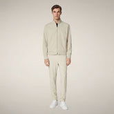 Men's chino slim fit steve in rainy beige - Smartleisure Clothing Man | Save The Duck