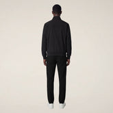 Men's Slim Fit Chino Pants Steve L.32 in Black - FYI - Smartleisure Clothing Man | Save The Duck