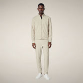 Men's Slim Fit Chino Pants Steve L.32 in Rainy Beige - FYI - Smartleisure Clothing Man | Save The Duck