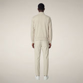 Men's Slim Fit Chino Pants Steve L.32 in Rainy Beige - FYI - Smartleisure Clothing Man | Save The Duck