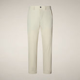 Men's Slim Fit Chino Pants Steve L.32 in Rainy Beige - FYI - Smartleisure Clothing Man | Save The Duck