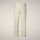 Men's Slim Fit Chino Pants Steve L.32 in Rainy Beige - FYI - Smartleisure Clothing Man | Save The Duck