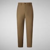 Men's trousers Colt in Husk green | Save The Duck