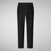 Men's Colt Standard Fit Pants L 32 in Black | Save The Duck