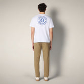 Men's Slim Pants Corbin L.32 in Khaki Brown - ASAP - Smartleisure Clothing Man | Save The Duck