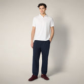 Men's Polo Clay in Off White - Smartleisure Clothing Woman | Save The Duck