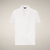 Men's Polo Clay in Off White - Smartleisure Clothing Woman | Save The Duck