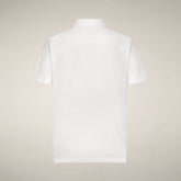 Men's Polo Clay in Off White - Smartleisure Clothing Woman | Save The Duck