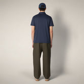 Men's Polo Clay in Navy Blue - Smartleisure Clothing Woman | Save The Duck