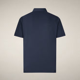 Men's Polo Clay in Navy Blue - Smartleisure Clothing Woman | Save The Duck