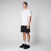 Men's Adelmar T-Shirt in White - Men's Athleisure | Save The Duck