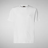 Men's Adelmar T-Shirt in White | Save The Duck