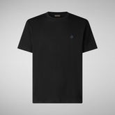 Men's Adelmar T-Shirt in Black | Save The Duck