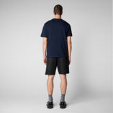 Men's Adelmar T-Shirt in Navy Blue - T-Shirt & Polo Collection | Save The Duck