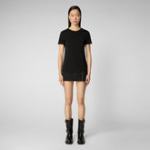 Women's Annabeth T-Shirt in Black - T-Shirt & Polo Collection | Save The Duck