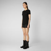 Women's Annabeth T-Shirt in Black - T-Shirt & Polo Collection | Save The Duck